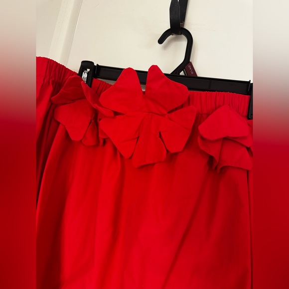 STYLEWE Red Off-Shoulder Ruffle Blouse - Picture 15 of 16